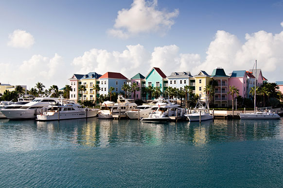 marina in The Bahamas