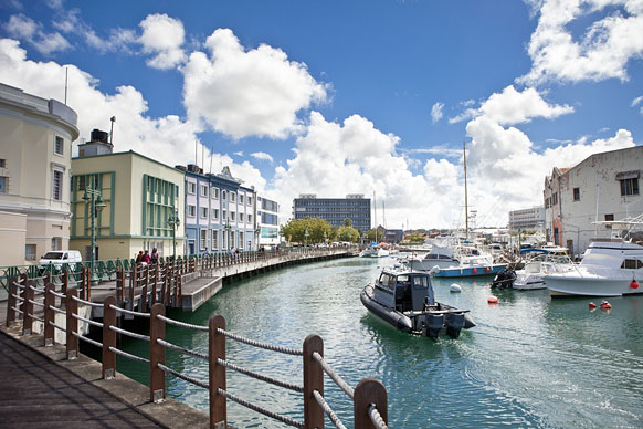 marina in Georgetown, Barbados