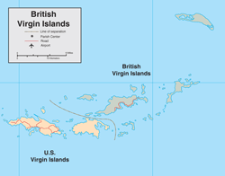 british virgin islands map - bvi map