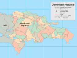 dominican republic map